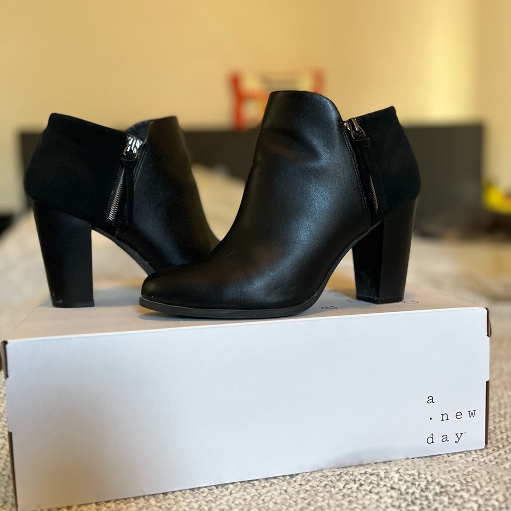 Black Ankle Booties